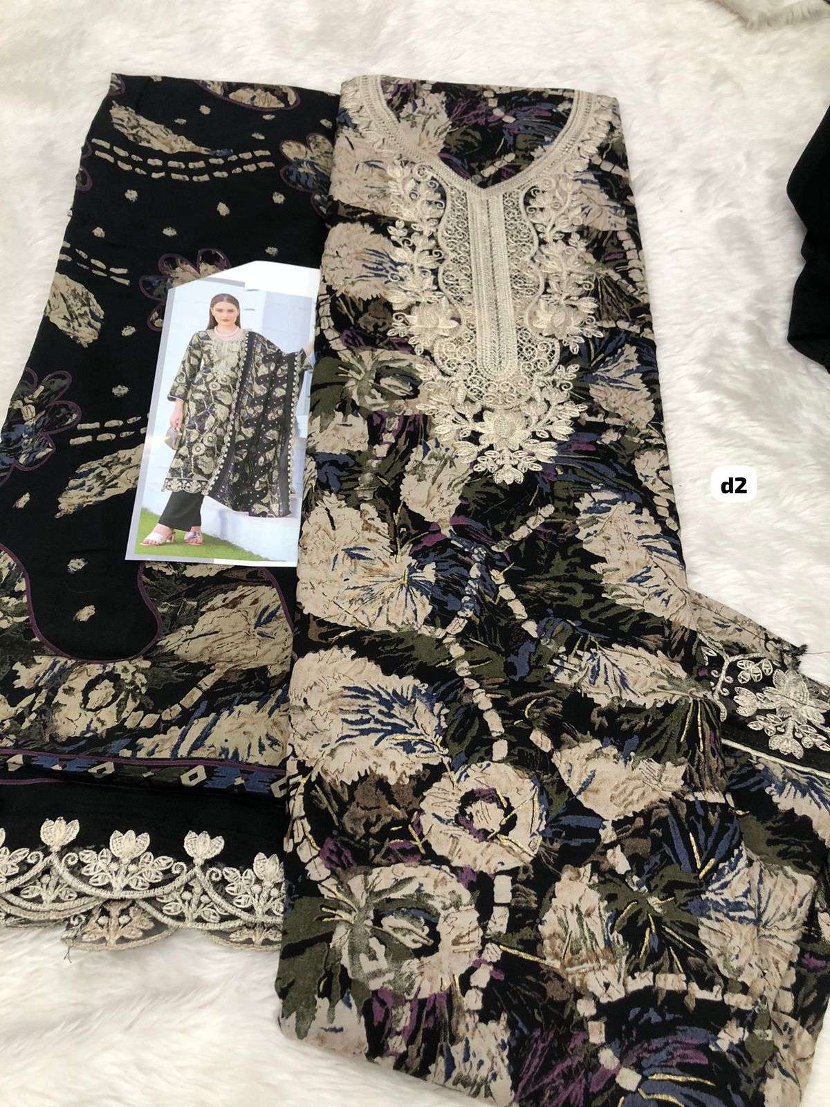 falah Premium Muslin Collection code 30359 By Falah Designer Suits